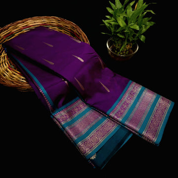 Luxury Semi Soft Silk Thilagam Design – Magneto