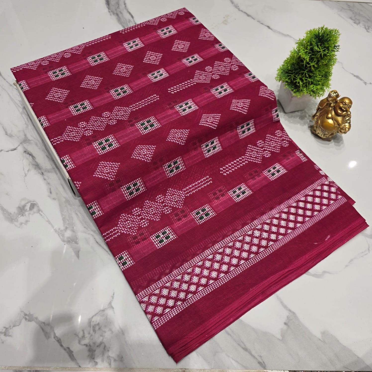 Voile Cotton Saree