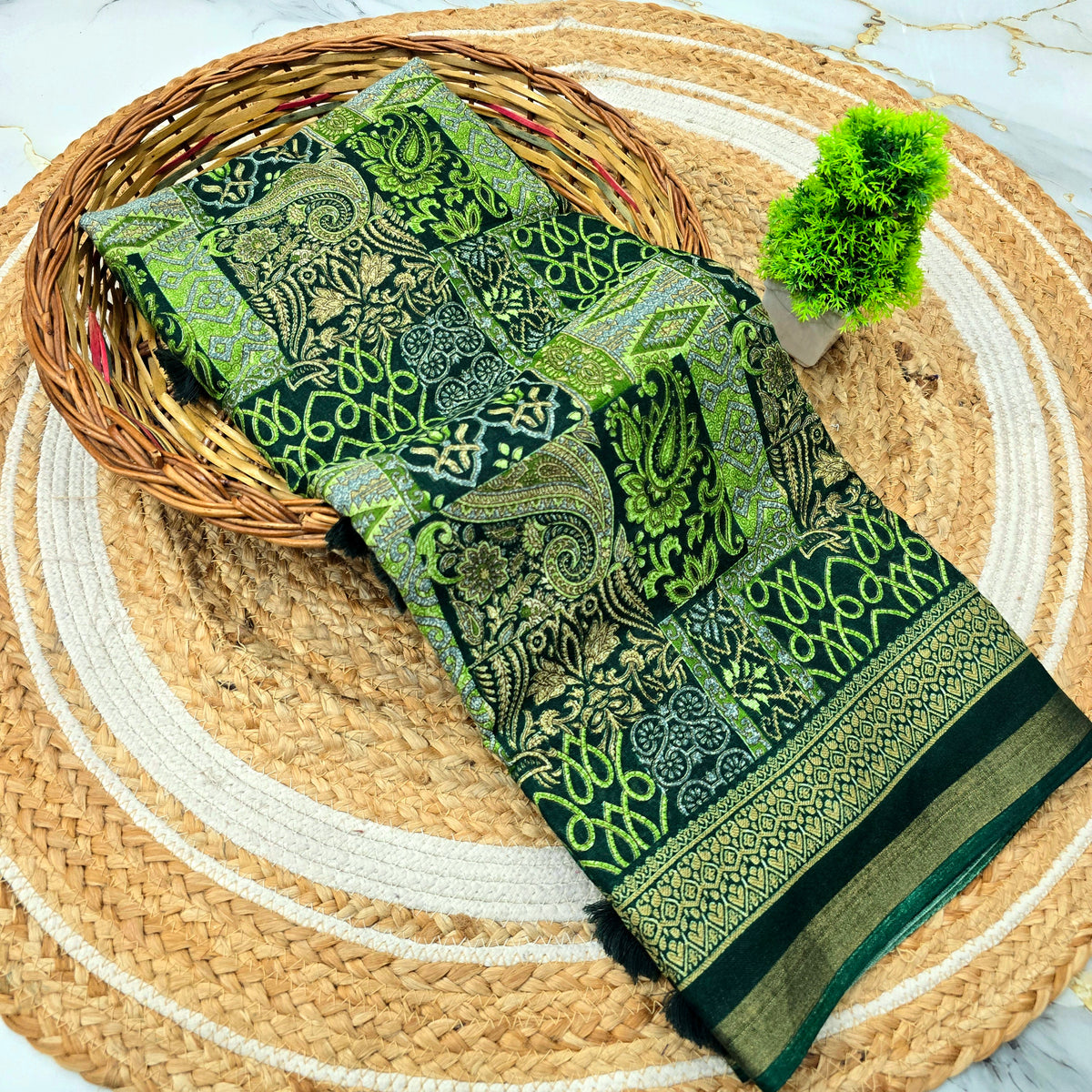 Malai Cotton Saree