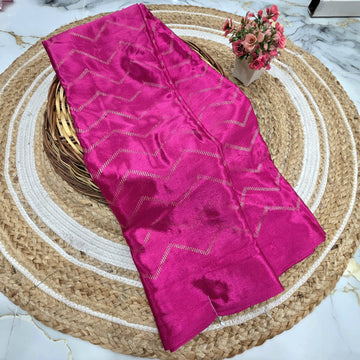 Zigzag Silk Saree