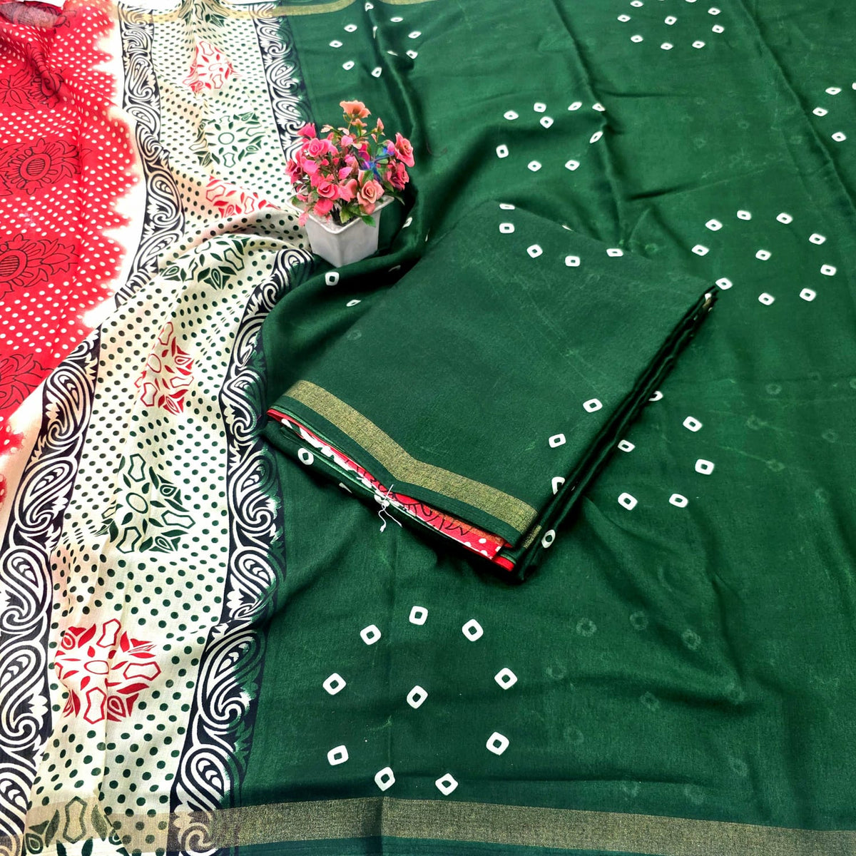 MalMal Cotton Saree