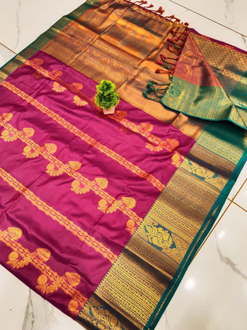 Traditional Bridal Silk Saree