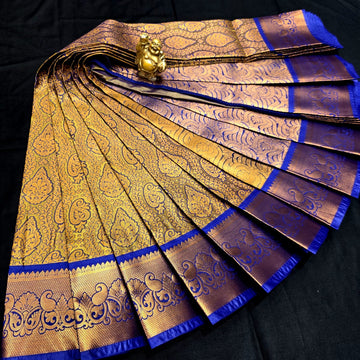 All Self Bridal Saree