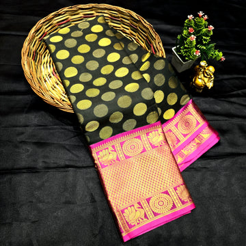 Tissue Bridal Saree