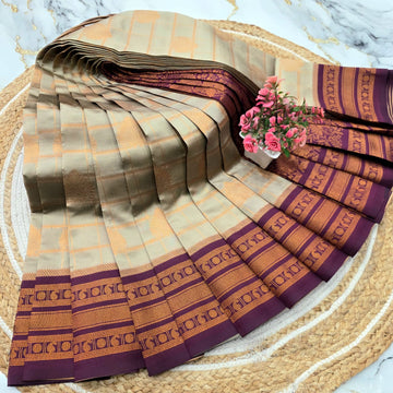 Royal Checks Silk Saree