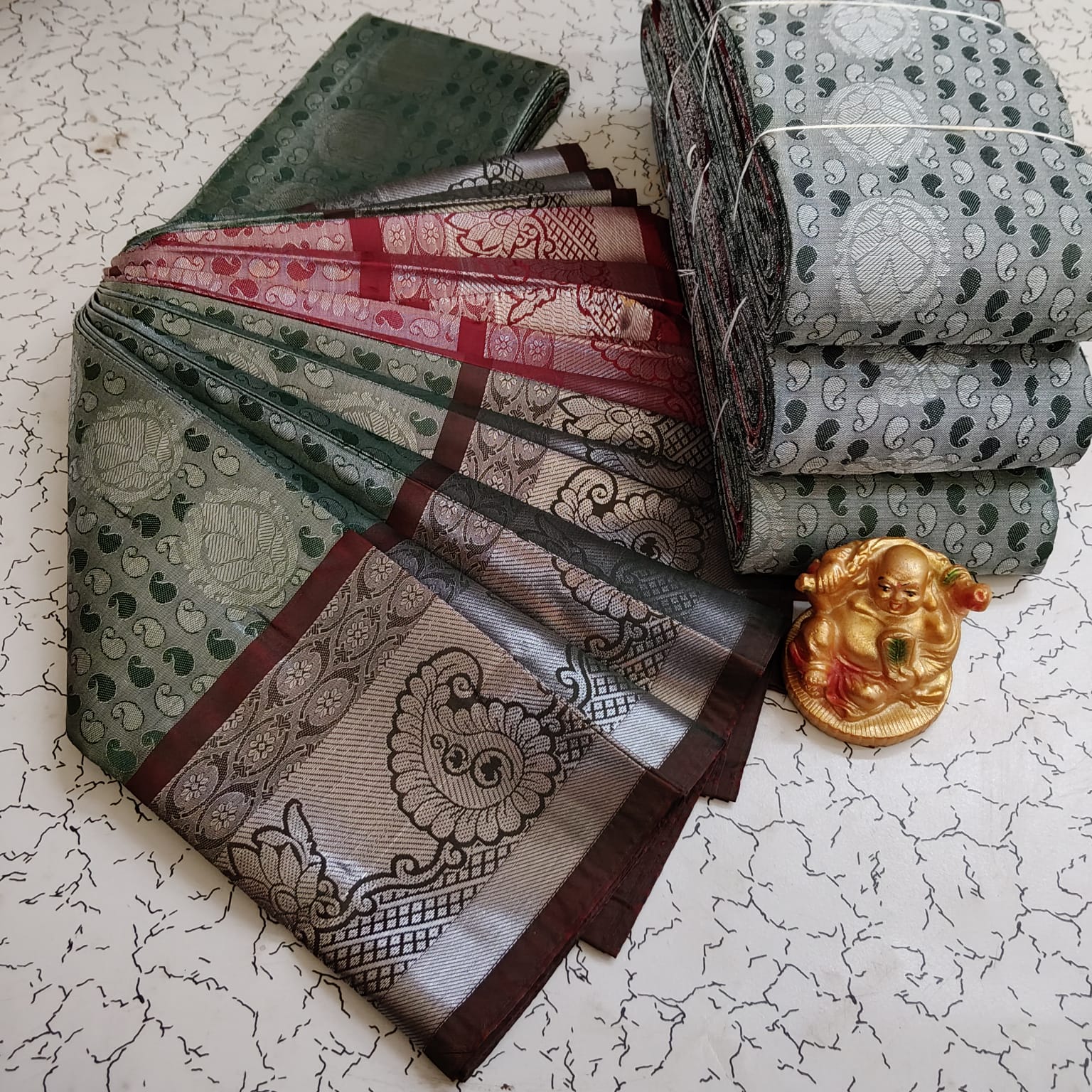 Bridal Silver Allself Offer Sarees