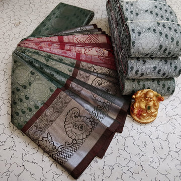 Bridal Silver Allself Offer Sarees