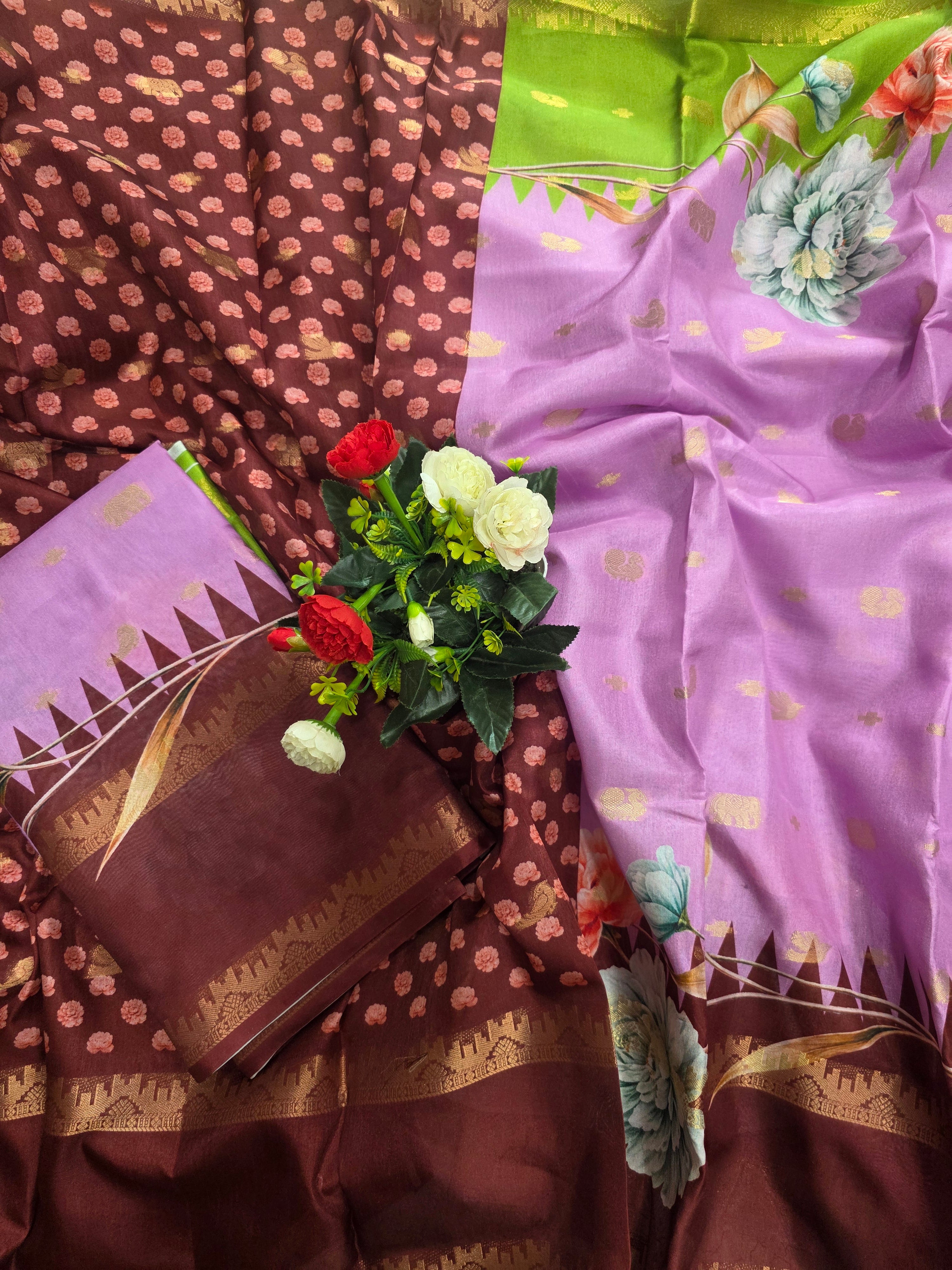 Royal Rose silk sarees
