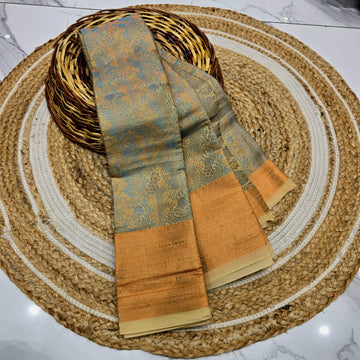 Offer Jacquard Silk Saree ( Same colour only dispatch )