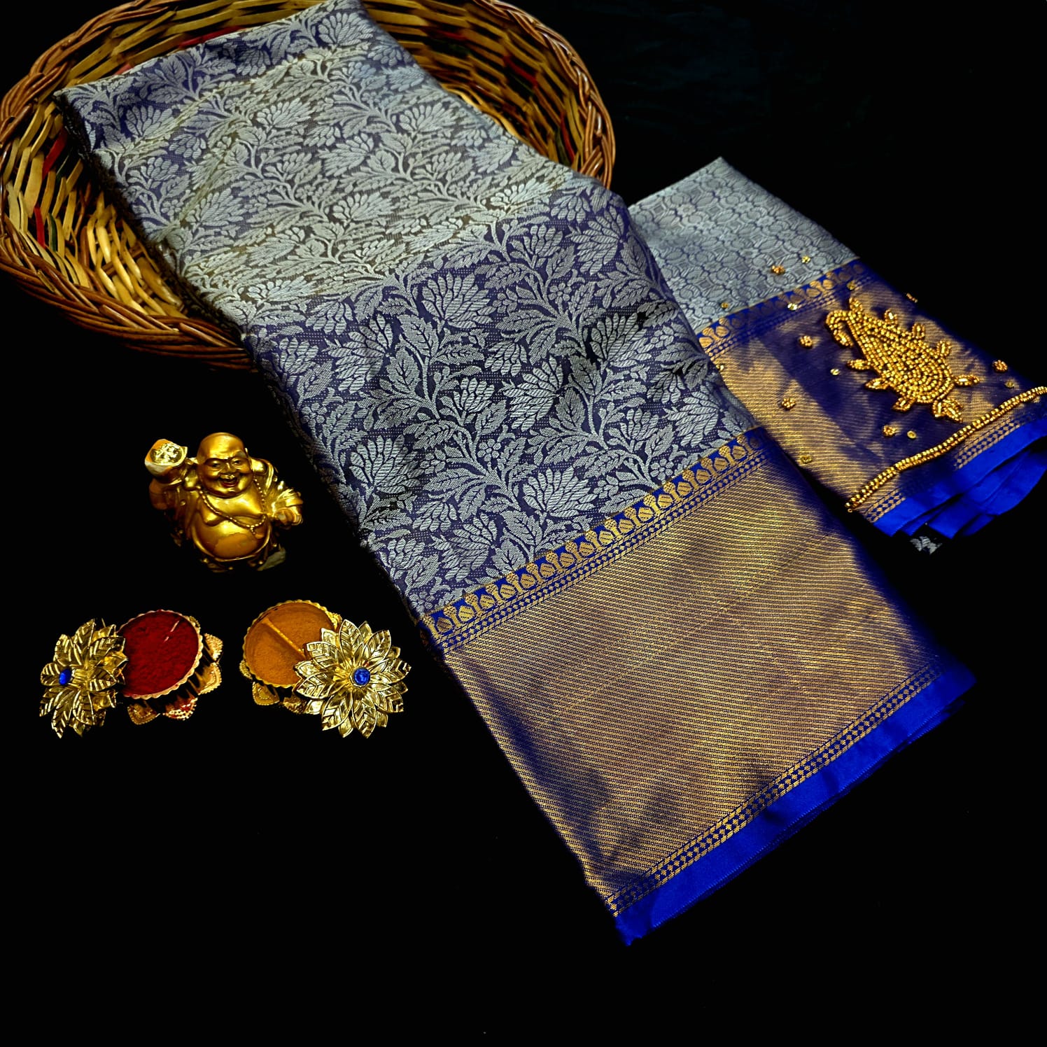 Nita Ambani Tissue Silk Saree