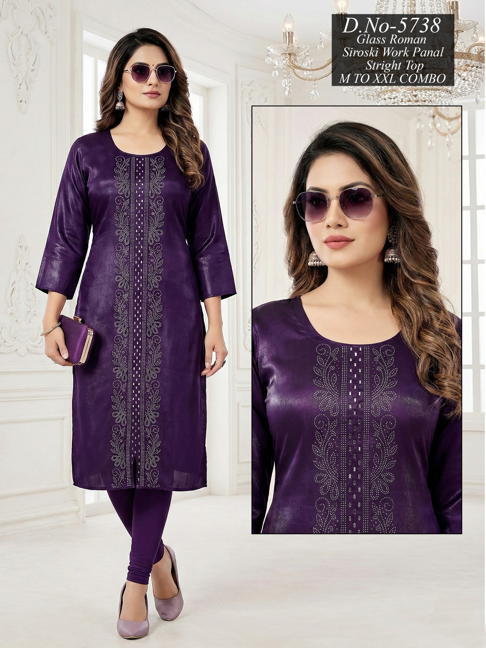 Roman Sirovski Work Straight Kurti
