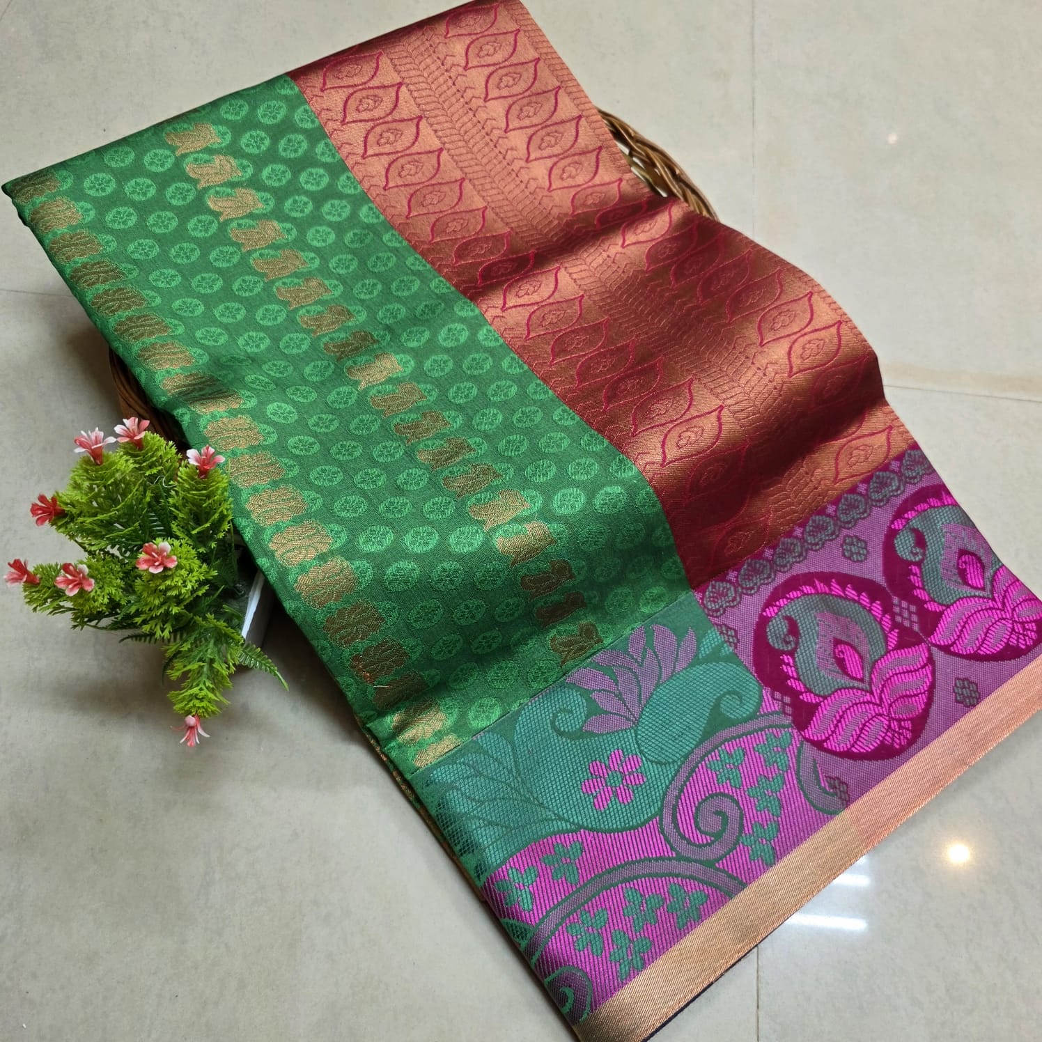 Stock Clearance Aadi Offer Saree