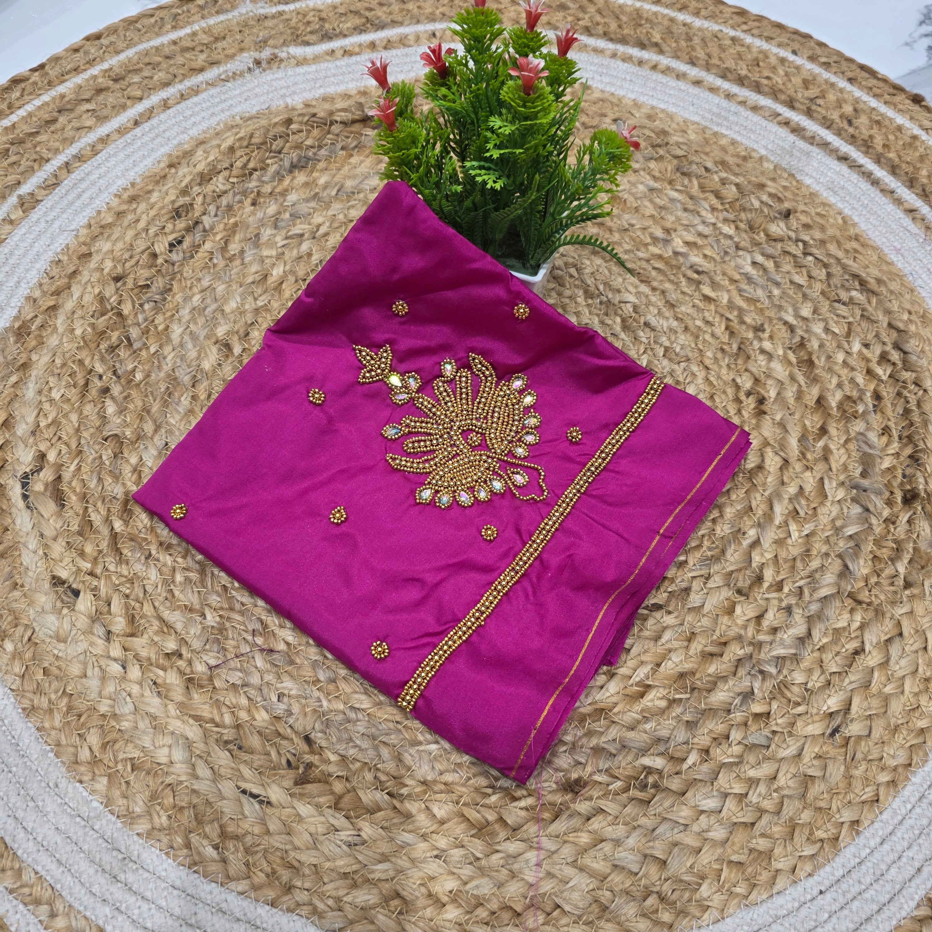 Aari Work blouse