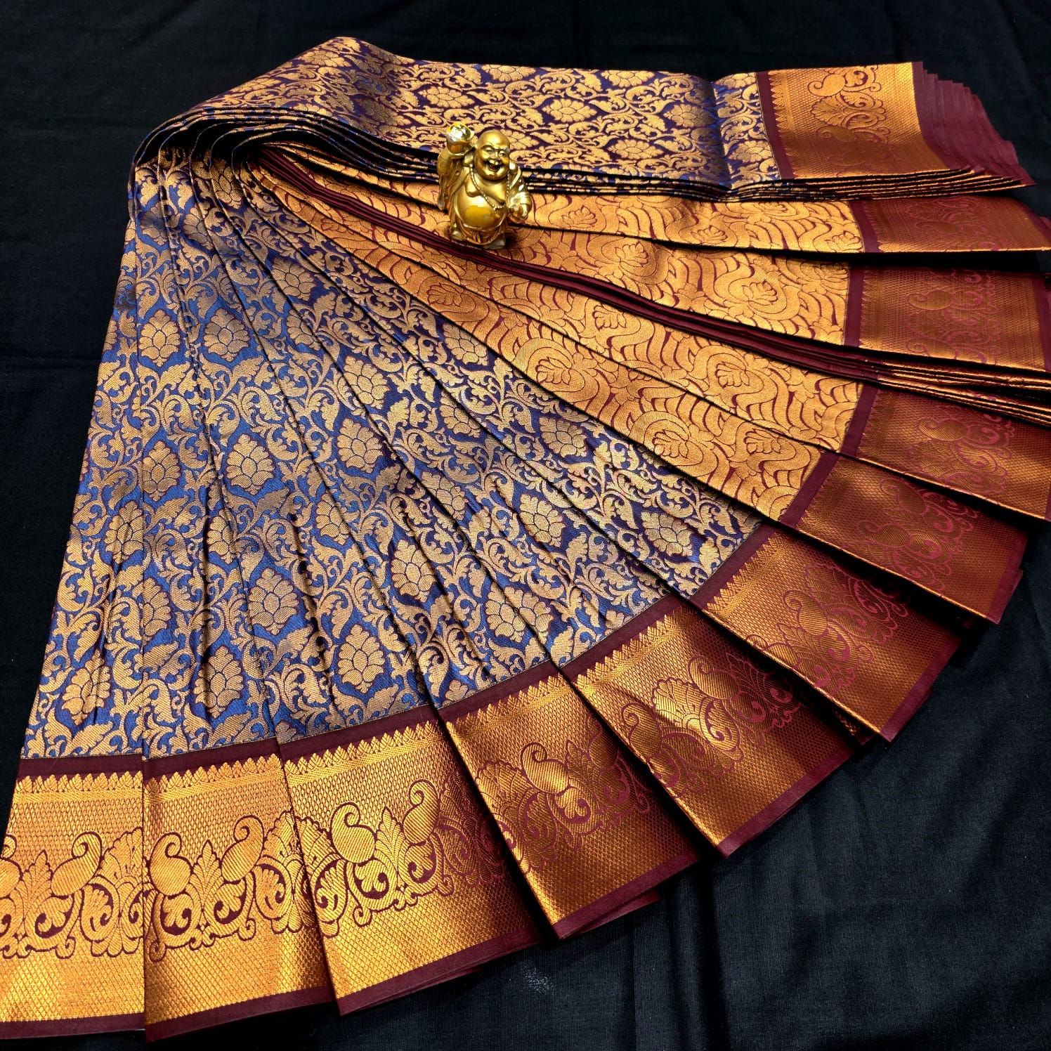 All Self Bridal Saree