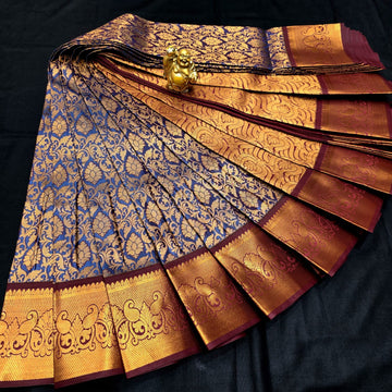 All Self Bridal Saree