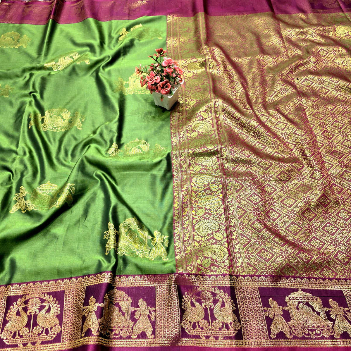 Diwali Special Luxury Soft Silk Saree