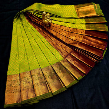 All Self Bridal Saree