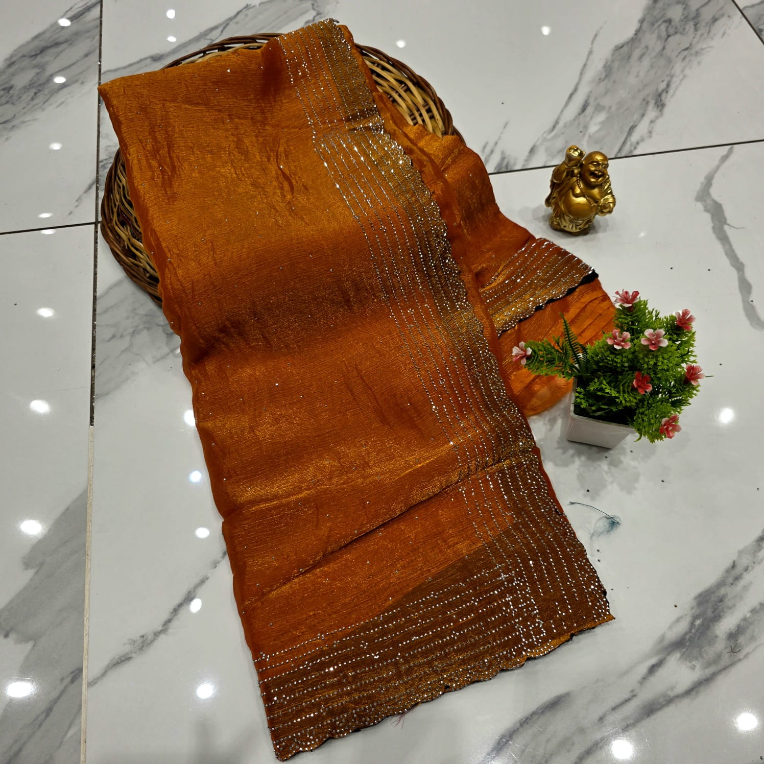 Space Silk Saree