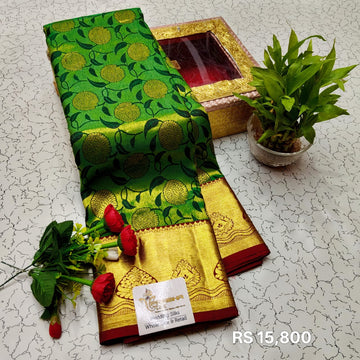Kanjivaram Pattu Sarees with Silk Mark