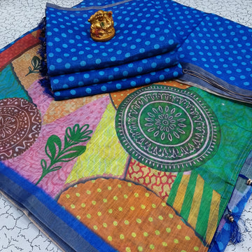 Trending Linen Offer Sarees