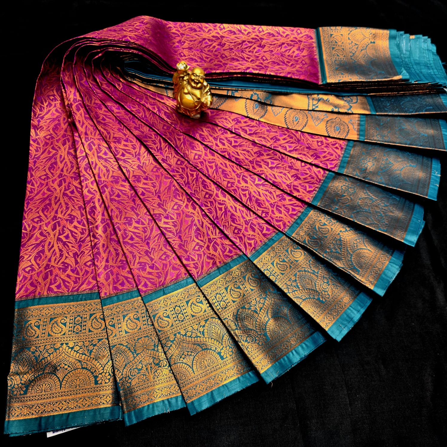 All Self Bridal Saree