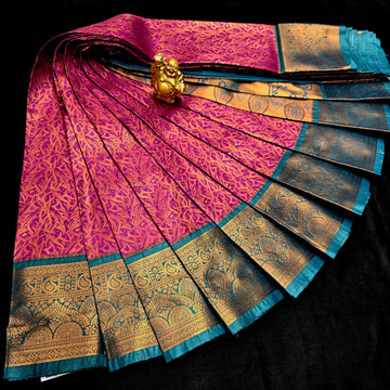 All Self Bridal Saree