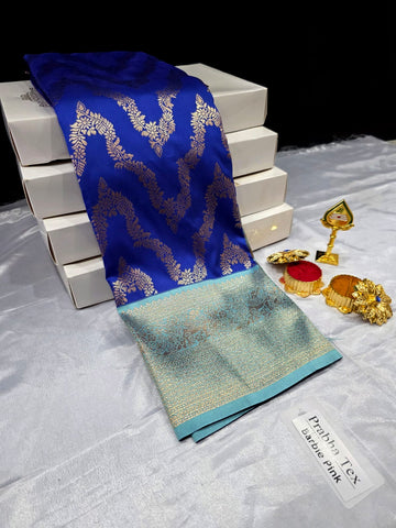 Own Production Kanchi Soft Trending - Royal Blue