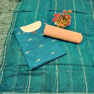 Jamdani Kurti Set
