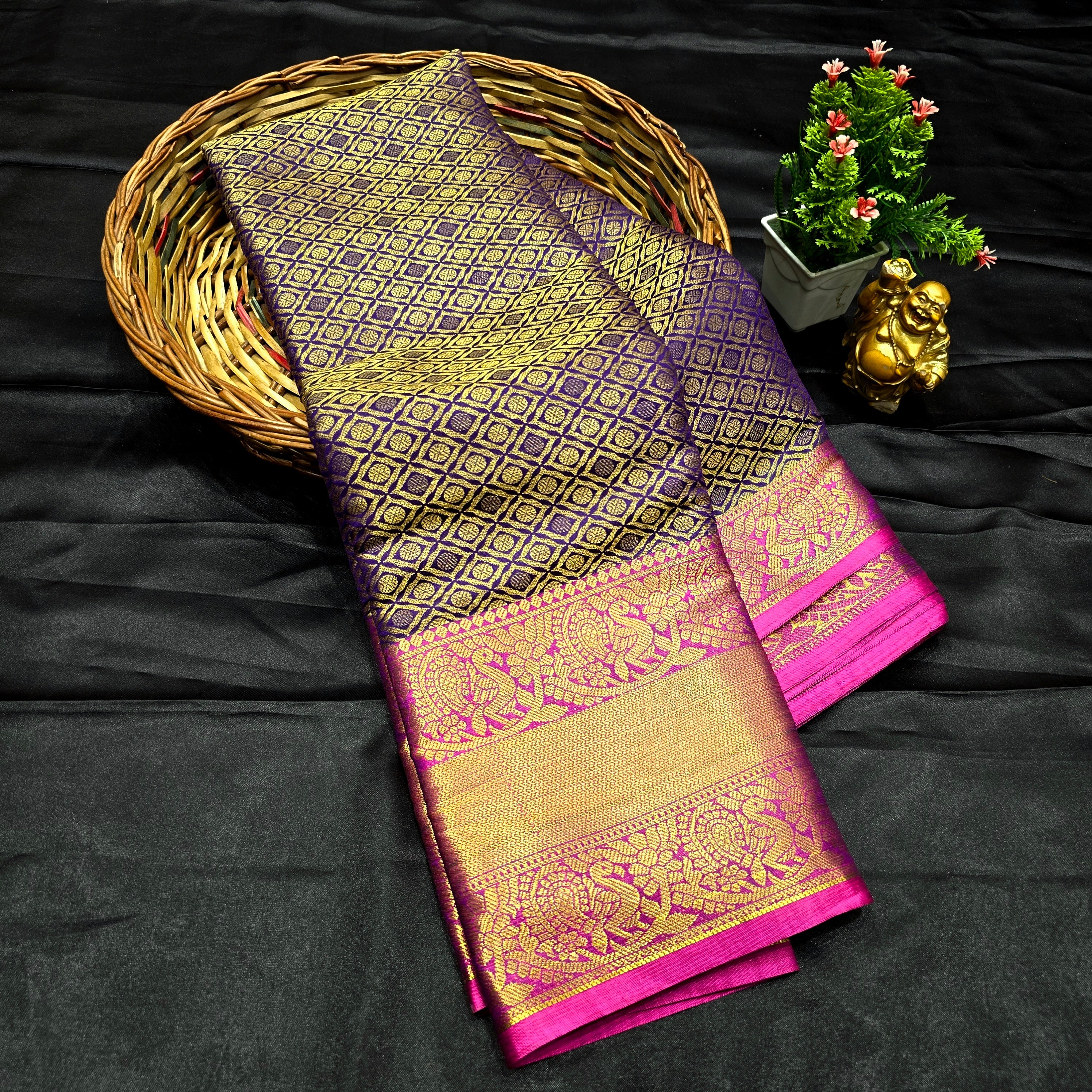 Tissue Bridal Saree