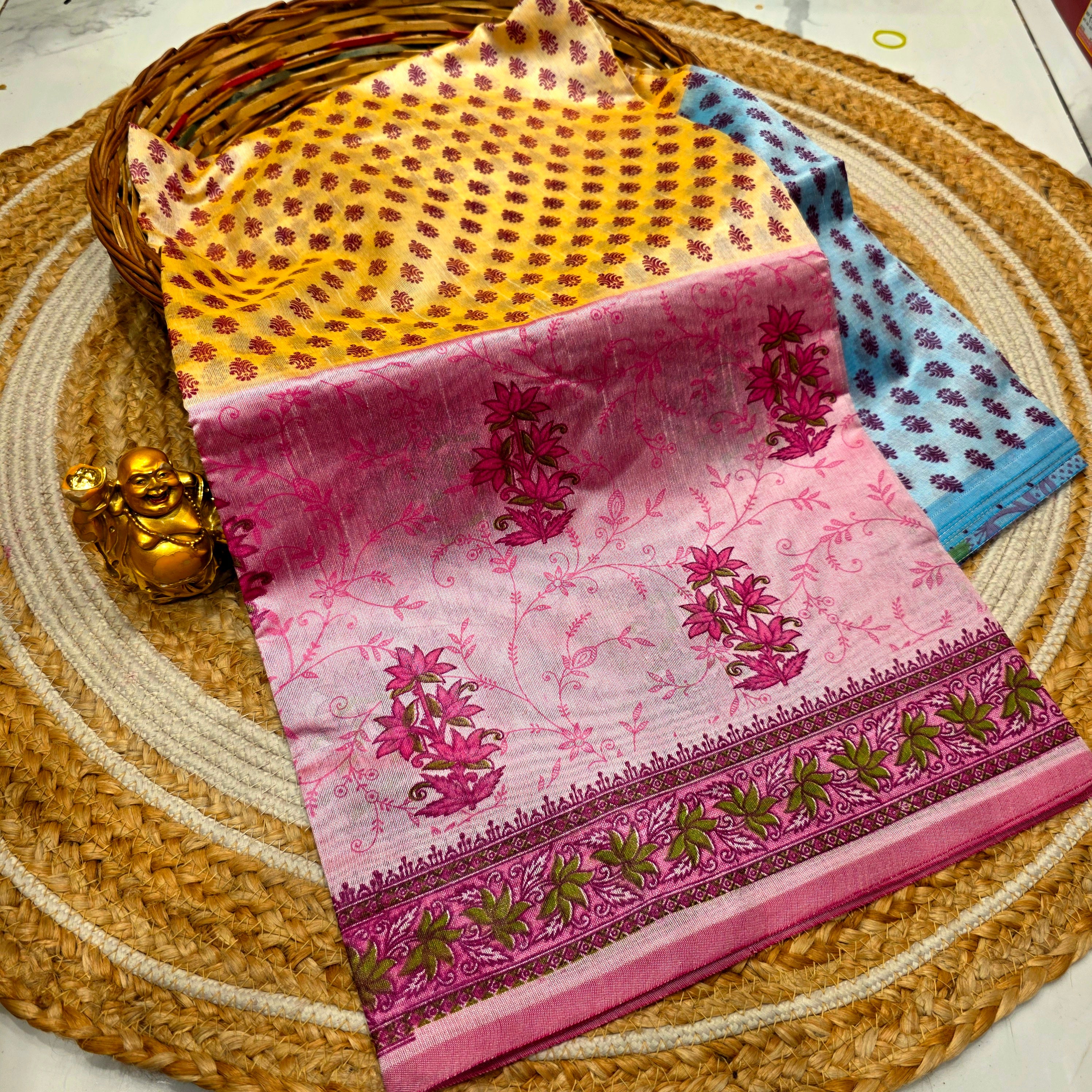 Fancy Printed Saree