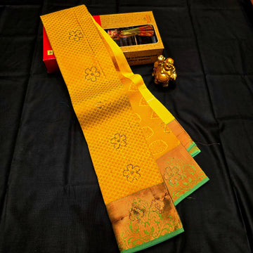 All Self Bridal Saree