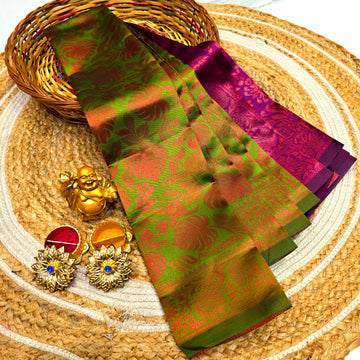 Kubera Semi Silk Saree