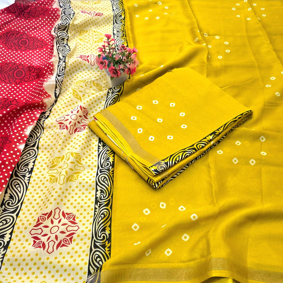 MalMal Cotton Saree