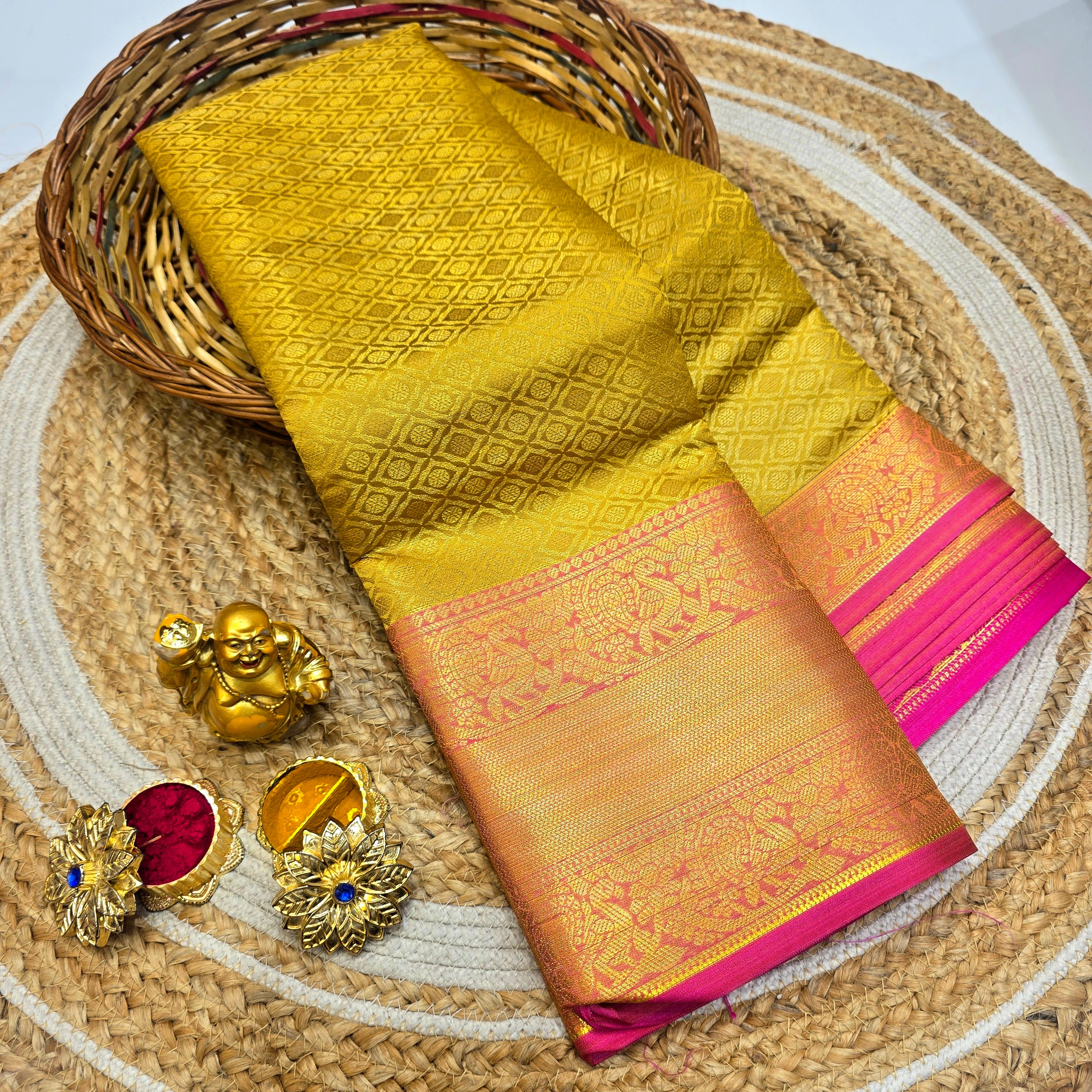 Tissue Bridal Saree
