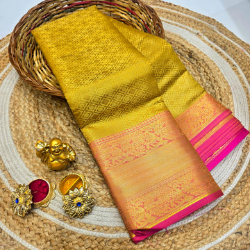 Tissue Bridal Saree