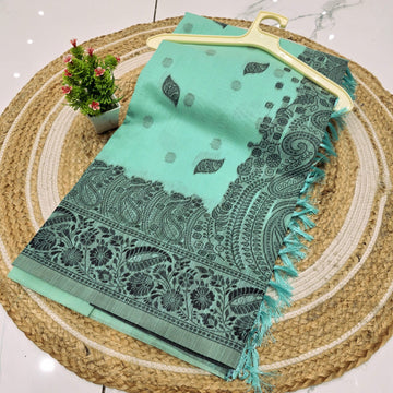 Weaving Cotton Saree