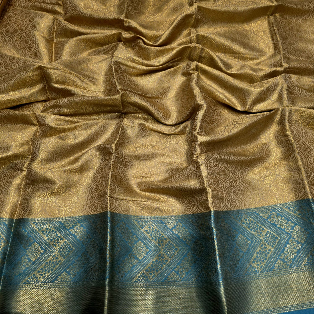Gold Tissue Silk Saree