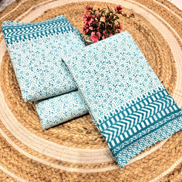 Premium Handloom Printed Cotton Saree
