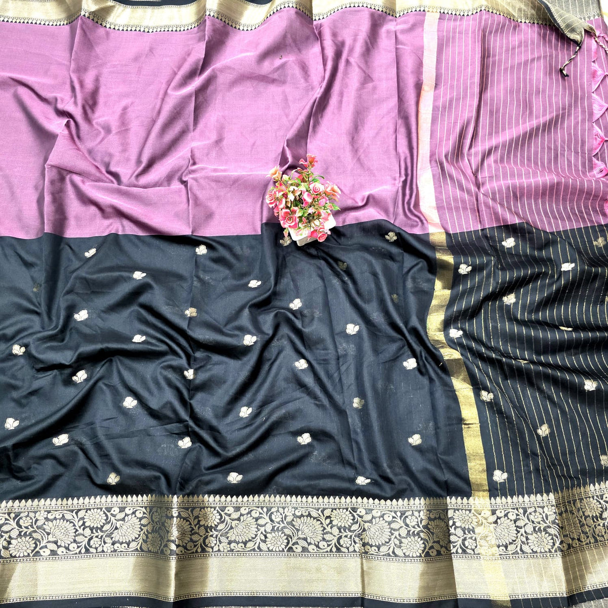 Insta Trending Kolam Silk Saree