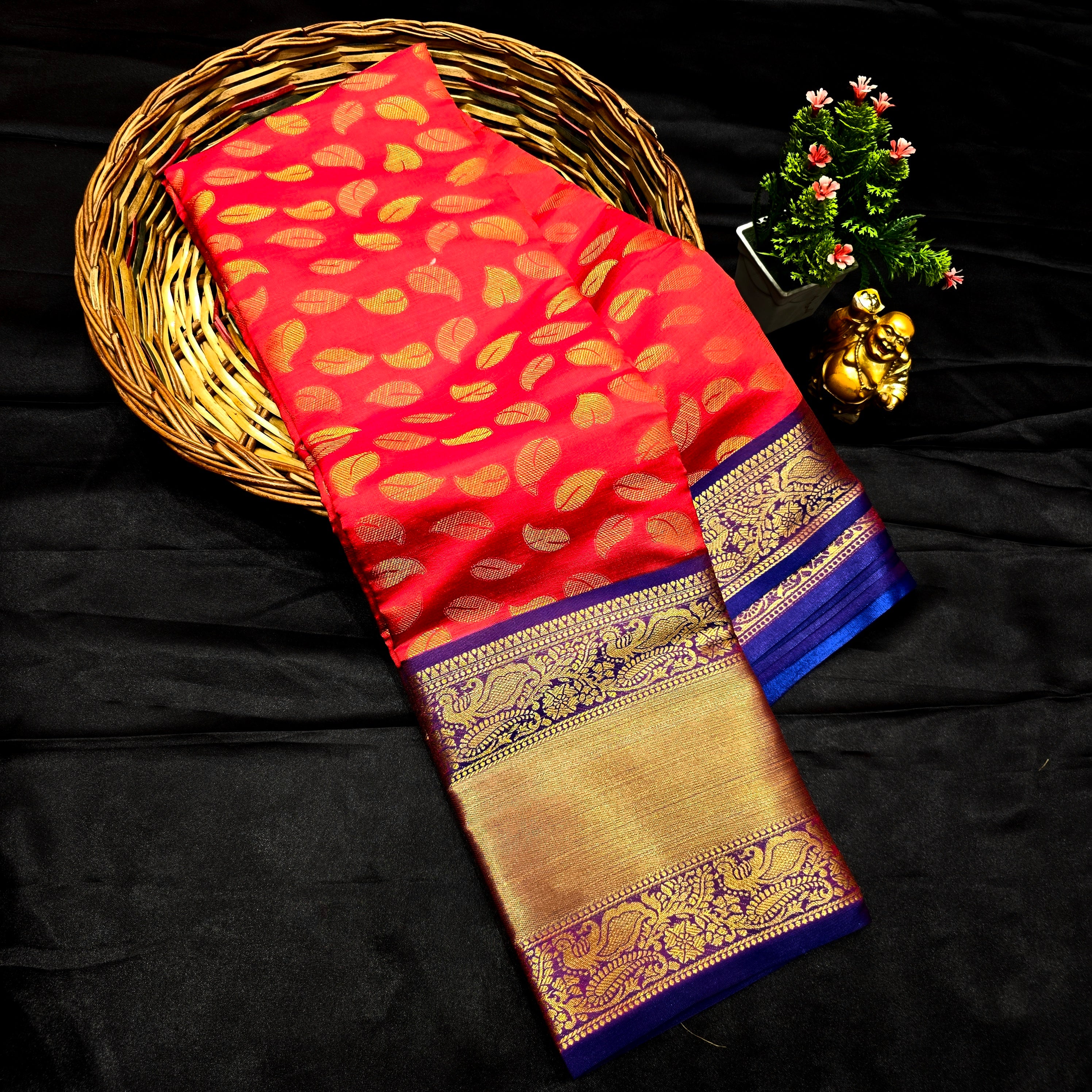 Tissue Bridal Saree