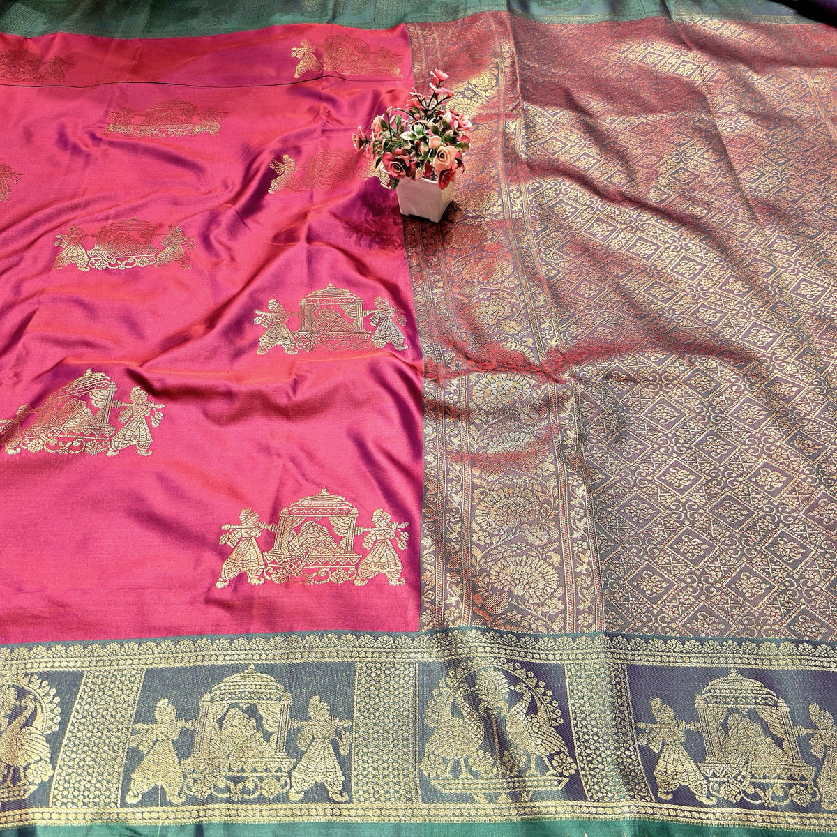 Diwali Special Luxury Soft Silk Saree
