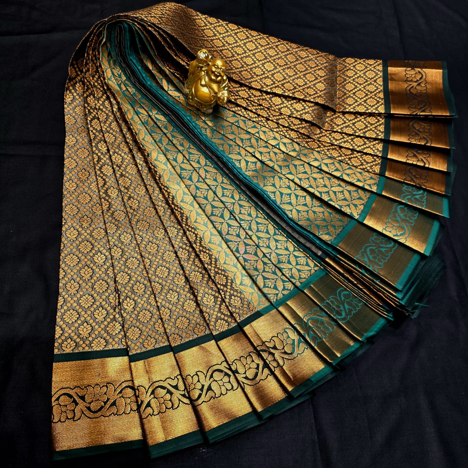 All Self Bridal Saree