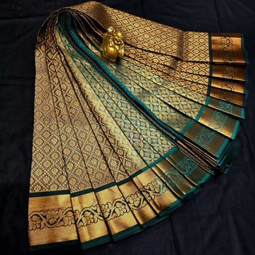 All Self Bridal Saree