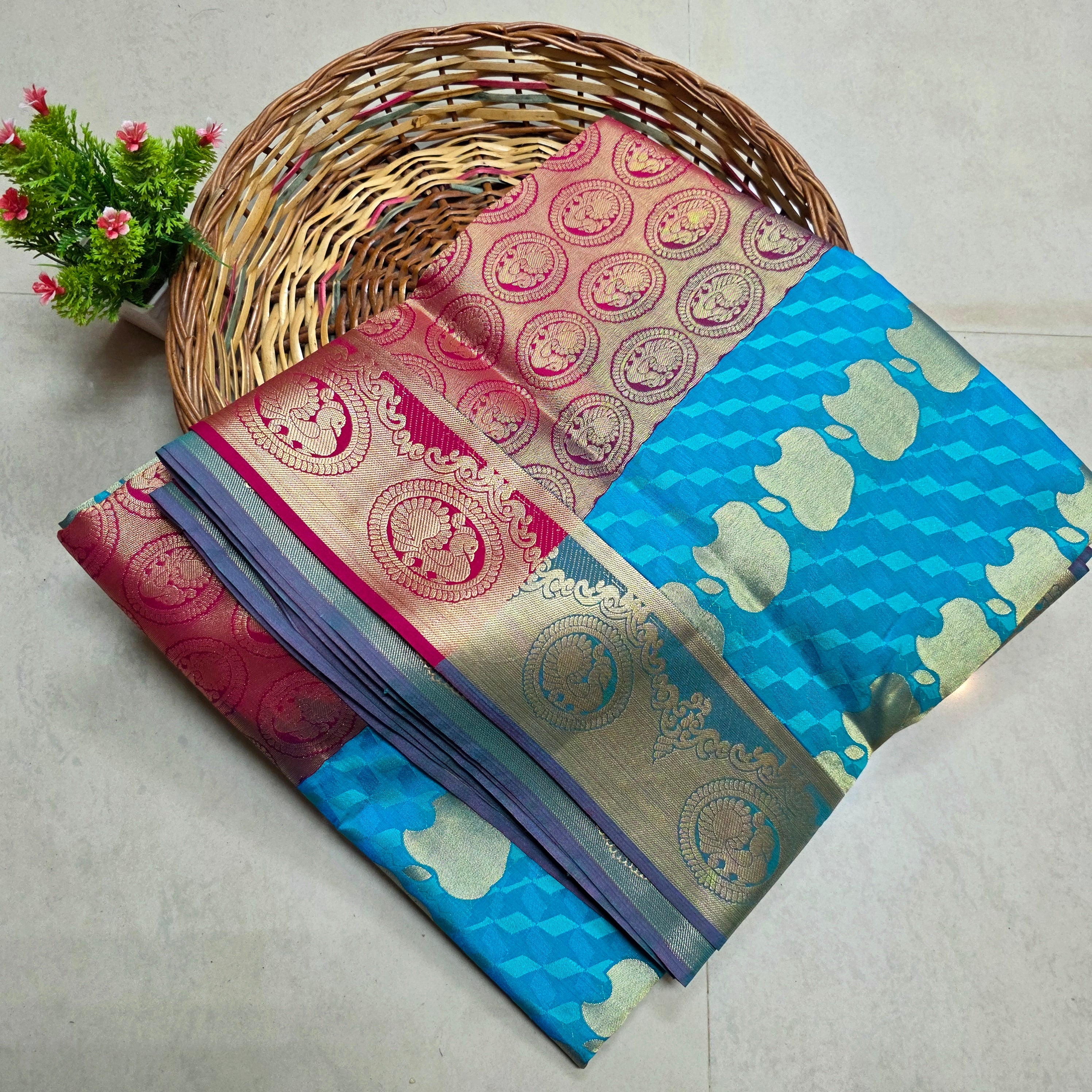 Stock Clearance Aadi offer Saree