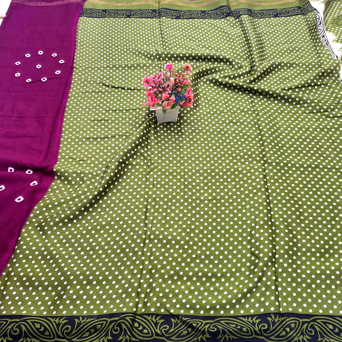MalMal Cotton Saree