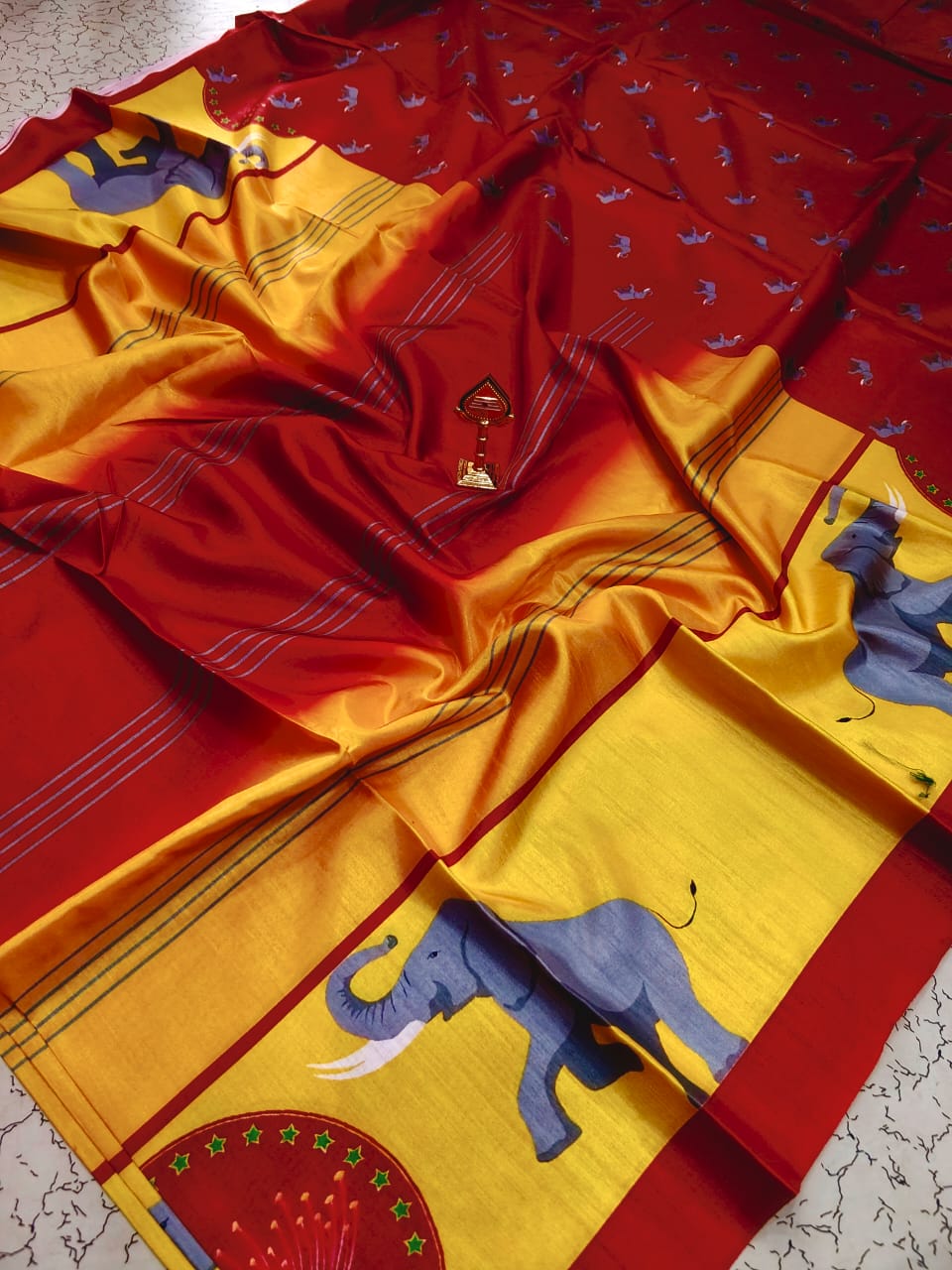 Vijay Katchi kodi Design Saree