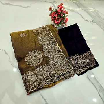 Diwali Special Party Wear Silk Saree