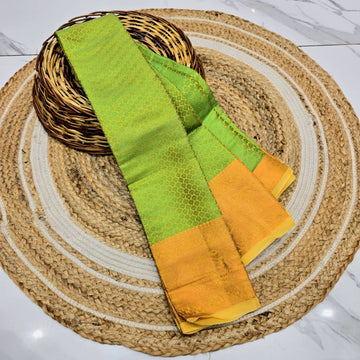 Offer Jacquard Silk Saree ( Same colour only Dispatch )