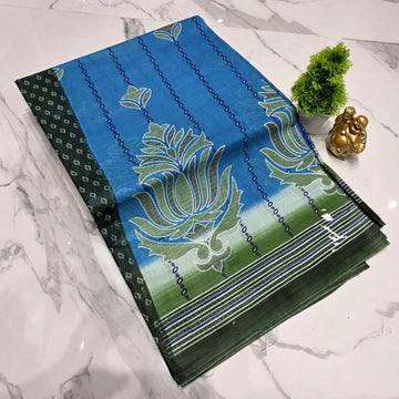 Voile Cotton Saree
