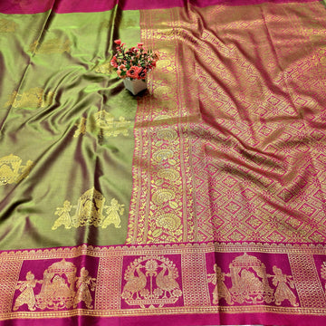 Diwali Special Luxury Soft Silk Saree